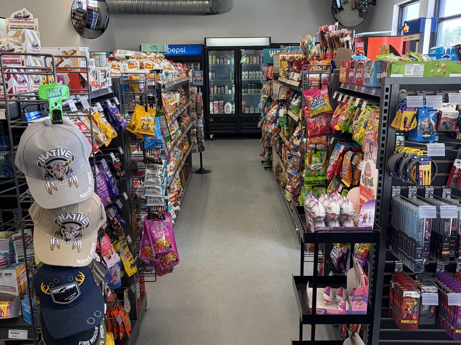 Inside the Mountain View convenience store