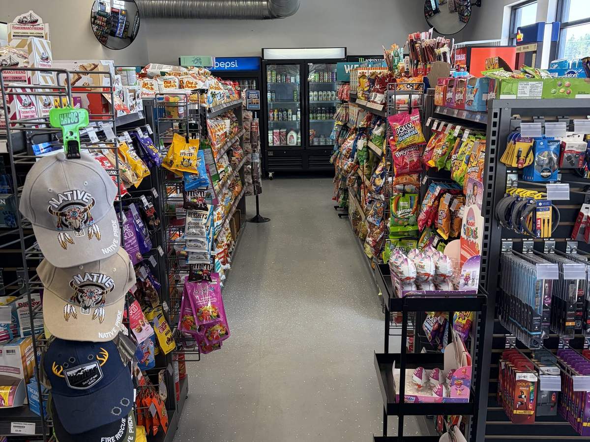 Inside the Mountain View convenience store
